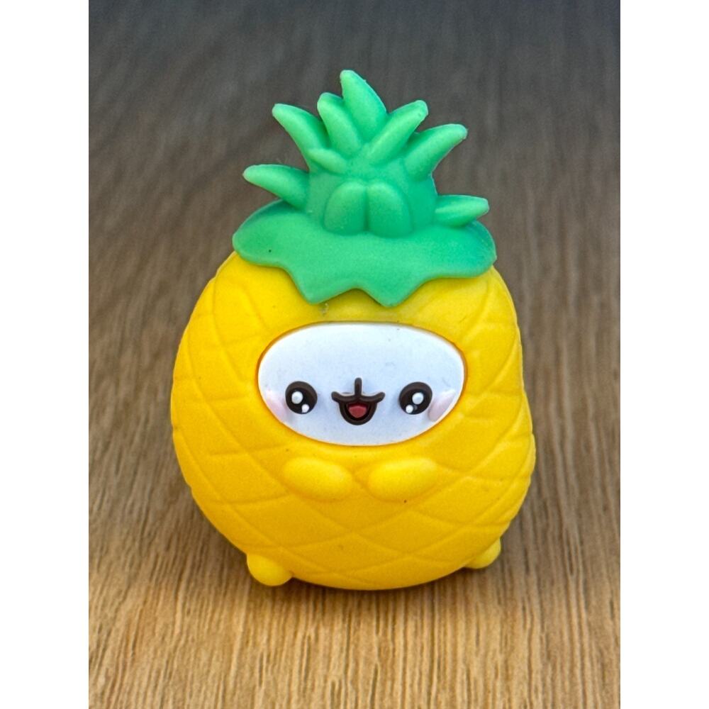 Molang Buddies 3D Collectible Yellow Pineapple Fruit Island Tropical Figure CUTE
